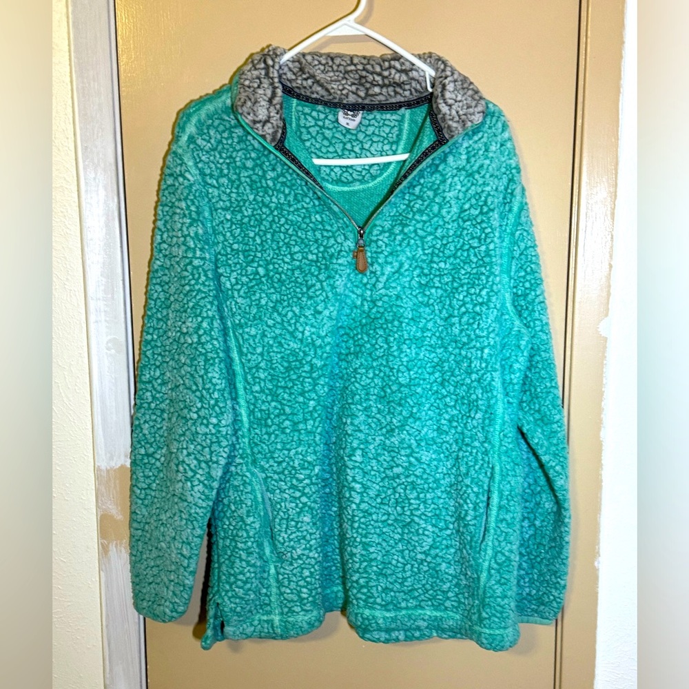Katydid Women’s Sherpa Quarter Zipper Pullover